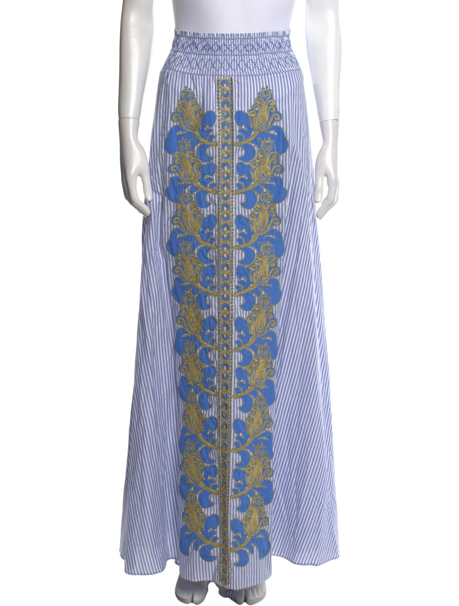 Tory Burch Floral Print Long Skirt